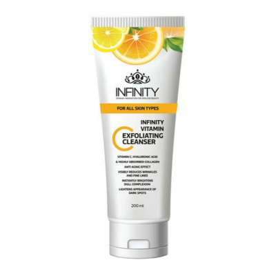 INFINITY VITAMIN C EXFOLIATING CLEANSER FOR ALL SKIN TYPES 200 ML